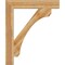 Ekena Millwork Legacy Block Rough Sawn Bracket, Western Red Cedar, 6"W x 40"D x 48"H BKT06X40X48LEC05RWR - alternate 4